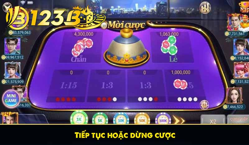 Tiếp tục hoặc dừng cược